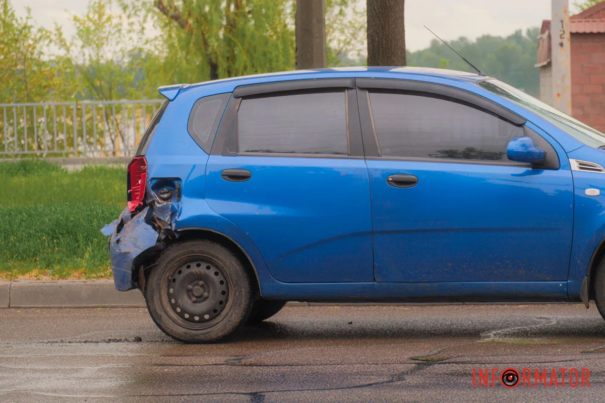 Внаслідок аварії утворився затор у бік Річкового порту