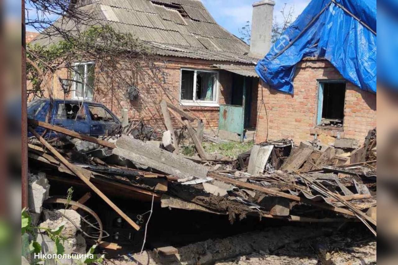 Під ударом опинилися Нікопольський та Павлоградський райони