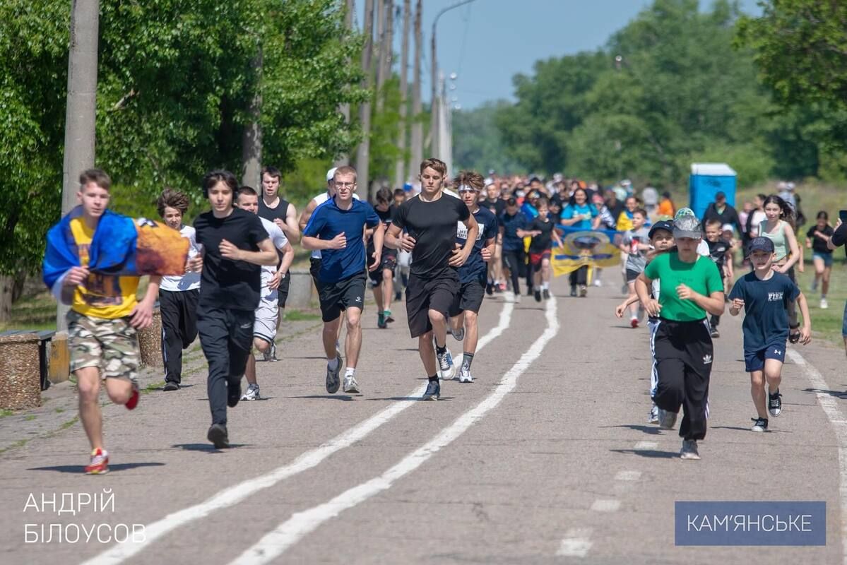У Кам’янському відбувся спортивно-патріотичний легкоатлетичний пробіг “Разом до Перемоги” 1