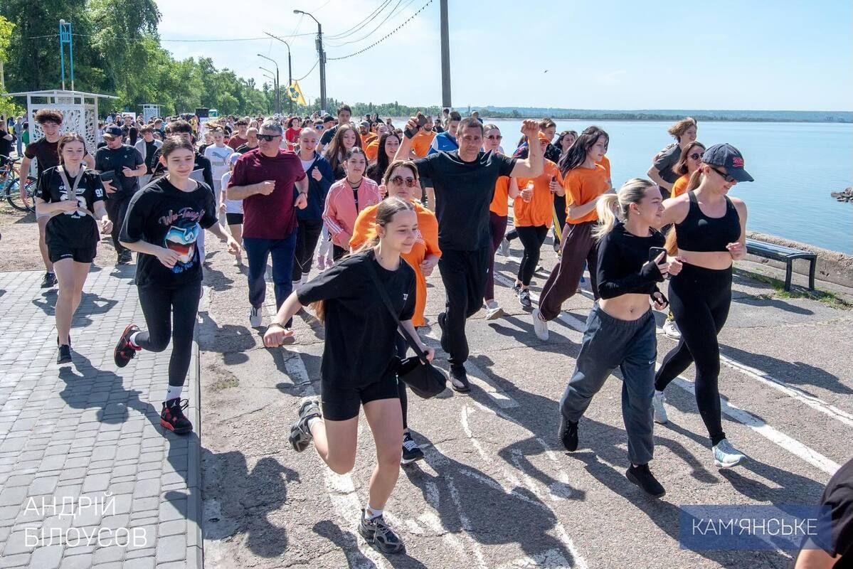 У Кам’янському відбувся спортивно-патріотичний легкоатлетичний пробіг “Разом до Перемоги” 6