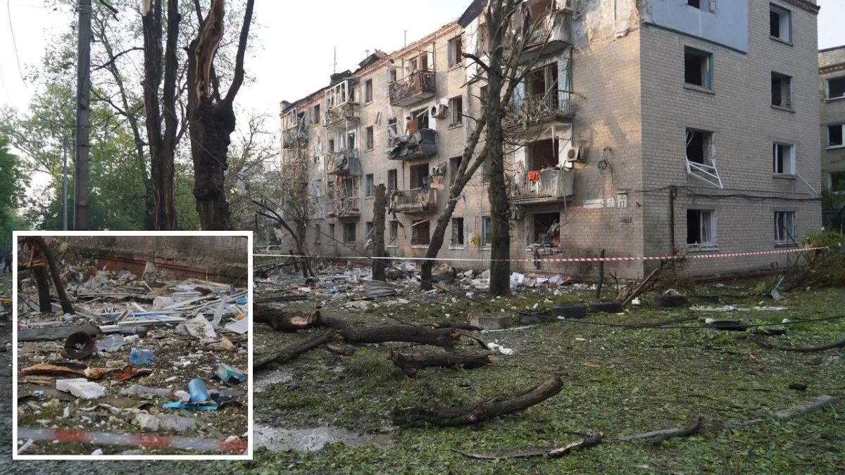 “Не знаю, що робити, куди бігти”: житель квартири, яку потрощила російська атака, розповів про нічний жах від ударів
