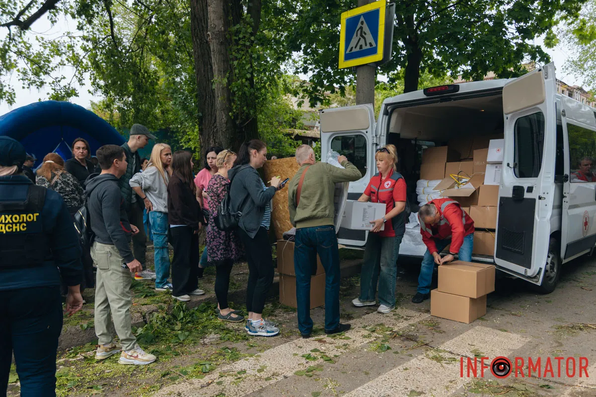 На місцях атаки надають гуманітарну допомогу