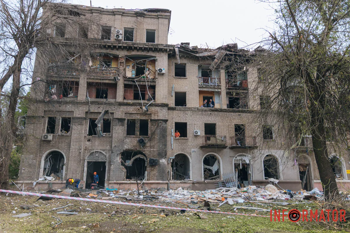 Страшна ніч для Дніпра
