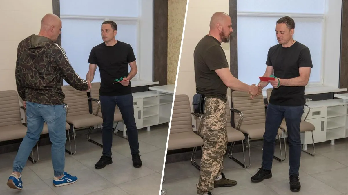 Мер Кам’янського вручив ключі від квартир Захисникам та родині Героя, що віддав життя за Україну