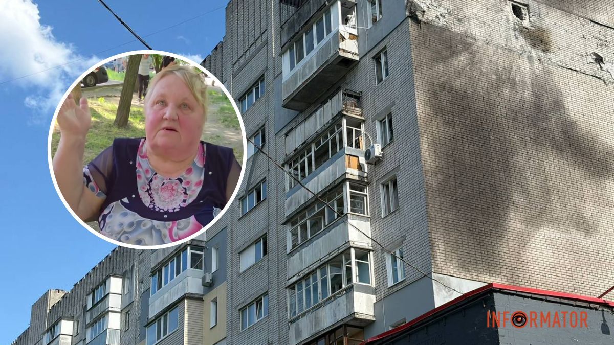 "Мы даже не поняли, где он делся": очевидцы рассказали о моменте удара дрона по дому в Днепре 21 мая
