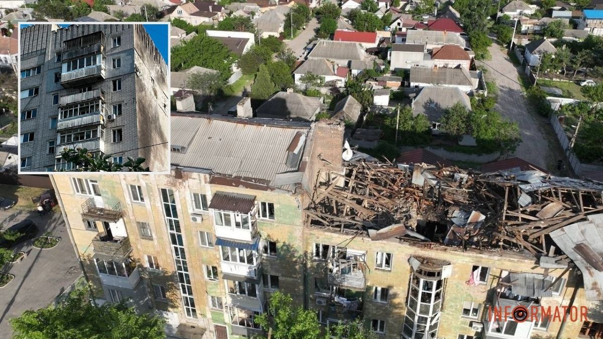«Дрон поцілив у житловий квартал»: у Дніпрі пошкоджені 8 будинків, куди звертатись за допомогою жителям пошкоджених осель