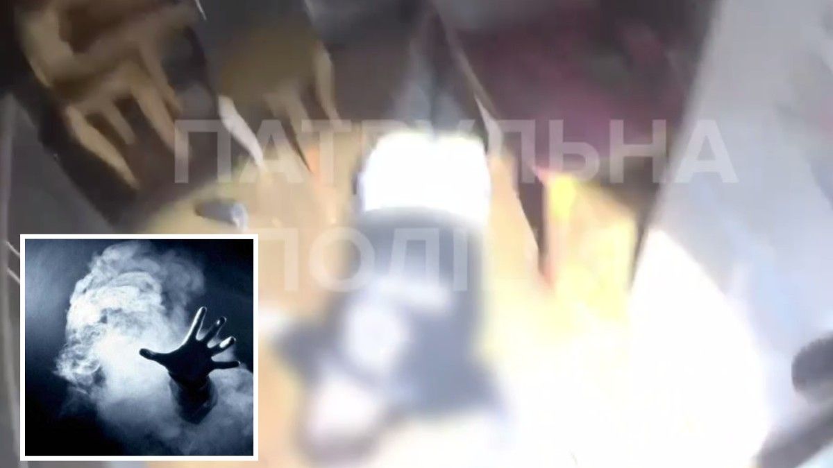 Відео з бодикамери: у Кривому Розі поліцейські допомогли непритомній жінці, у квартирі якої був газ