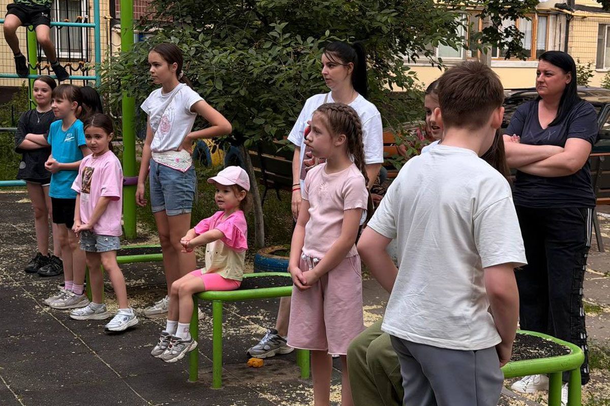 В Днепре на левом берегу провели открытую воркаут-тренировку 8