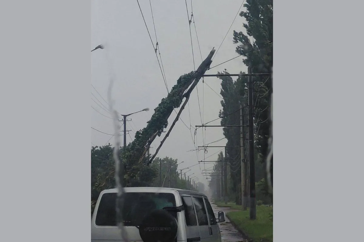 Негода спричинила низку інцидентів у різних районах міста