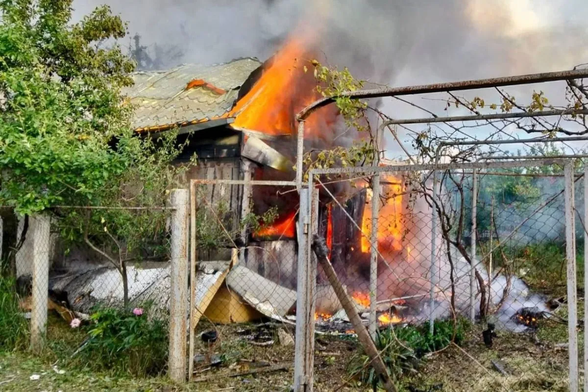 Місце пожежі в Дніпрі