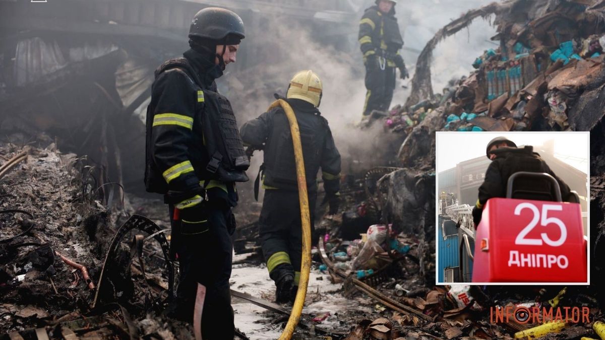 Працювали під загрозою нових ударів: у Дніпрі ліквідували пожежу у відділенні «Нової пошти» після обстрілу