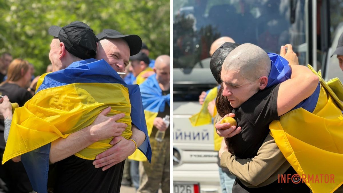 З російського полону звільнили 9 мешканців Дніпропетровської області