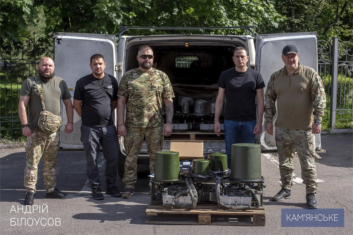 Кам’янське передало бійцям 3-го армійського корпусу сучасні комплекси РЕБ 1