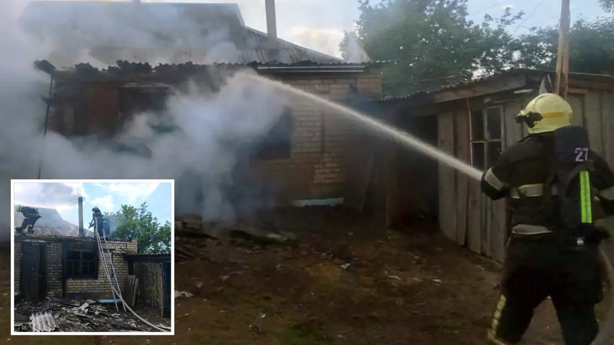 Полум'я охопило дах: у Дніпропетровській області горів будинок