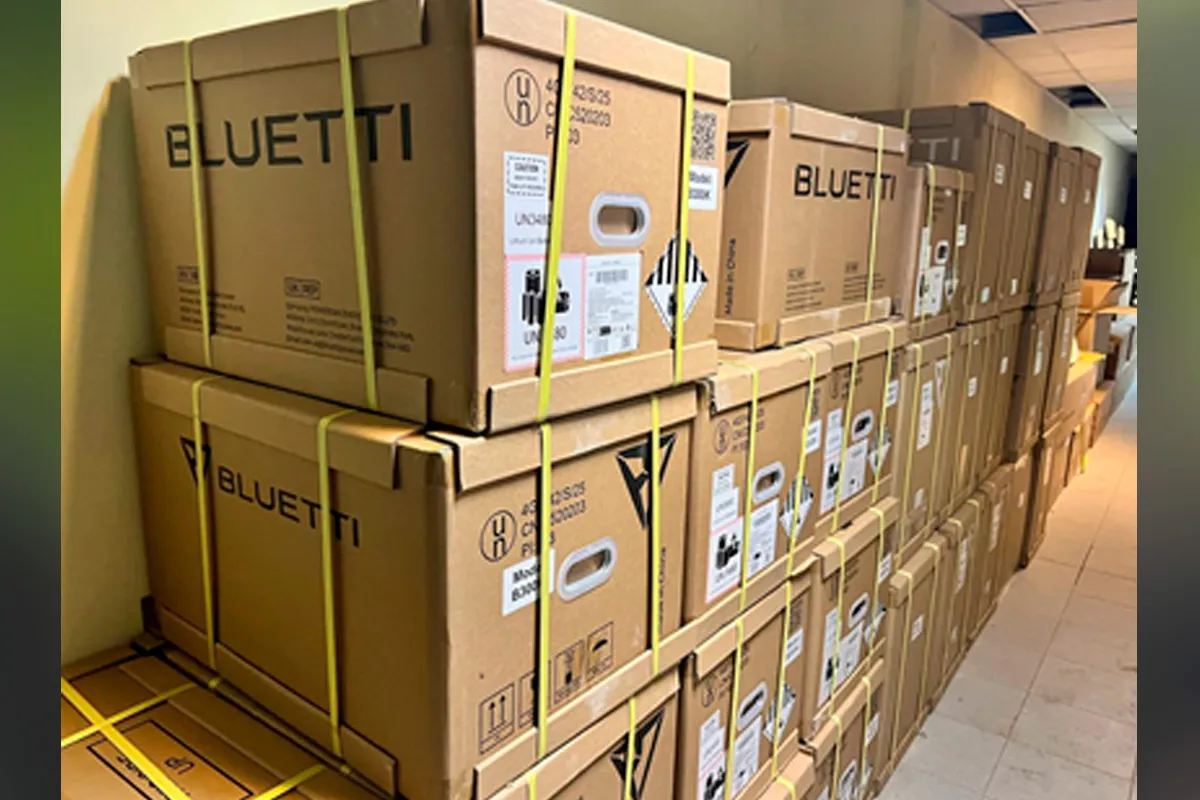 15 зарядных станций Bluetti от партнеров из Германии