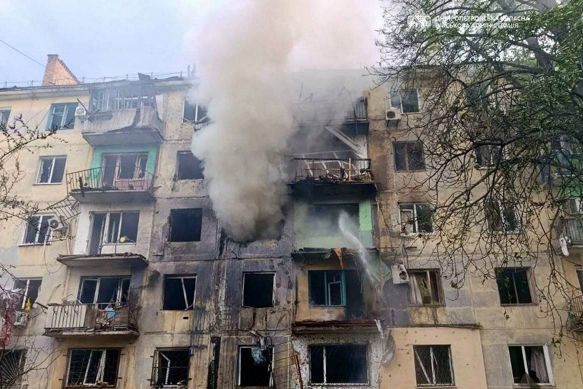 Дрон влетів у будинок у Павлограді