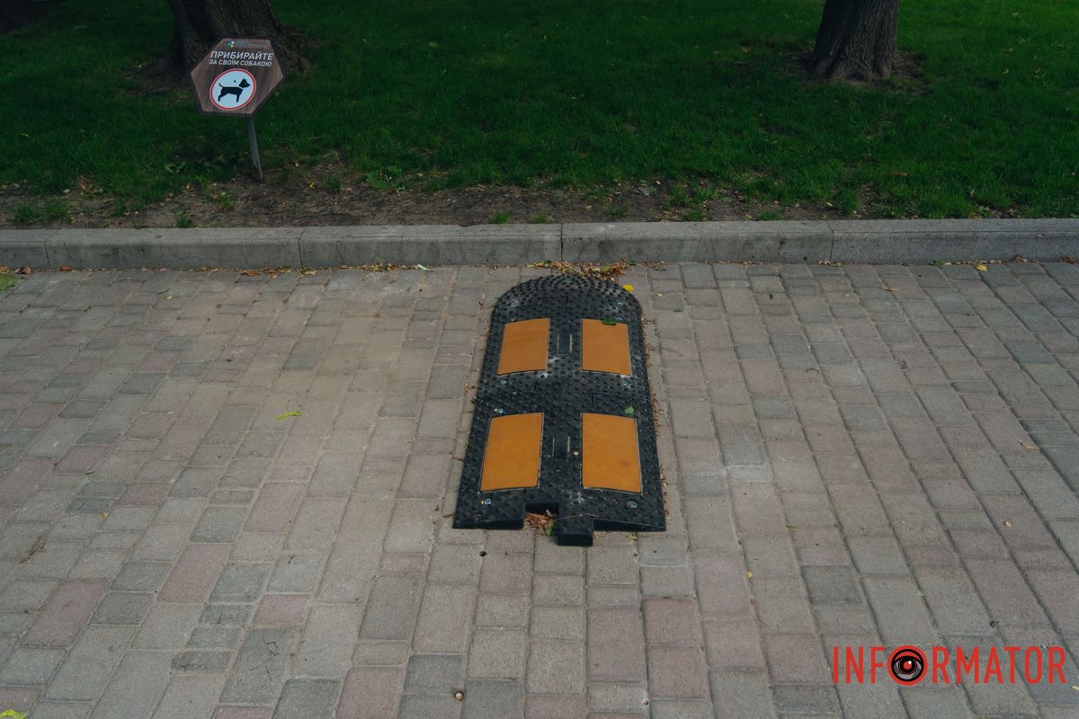Така картина викликає питання у відвідувачів парку. Така картина викликає питання у відвідувачів парку.