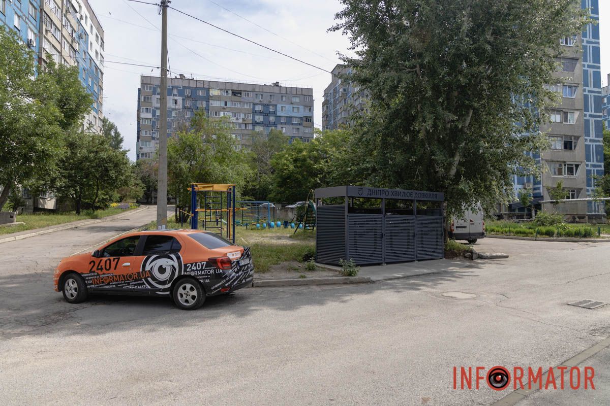 На сміттєві майданчики в Індустріальному районі Дніпра витратили понад 1,6 мільйона гривень: як вони виглядають 29