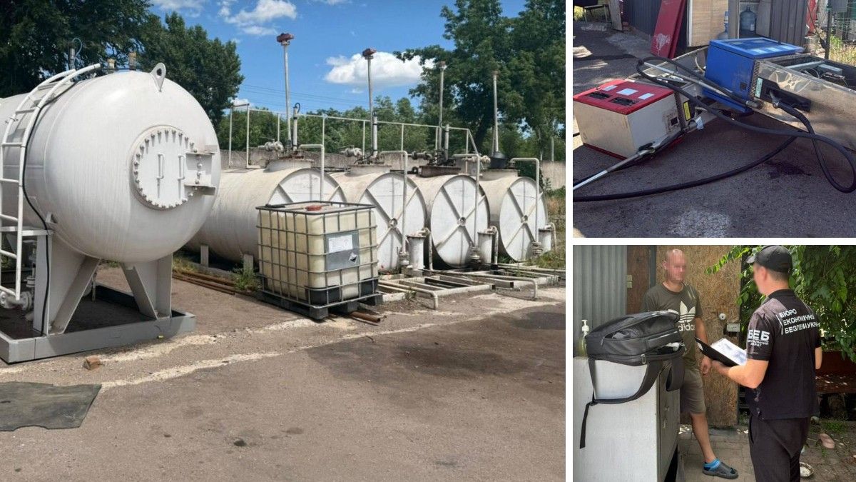 Вилучили майна на понад 20 мільйонів гривень: у Дніпропетровській області нелегально продавали пальне на 8 АЗС