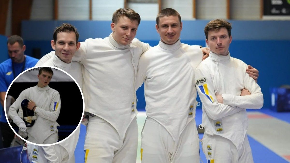 Фехтувальник з Дніпра Михайло Краснюк посів третє місце на чемпіонаті Європи