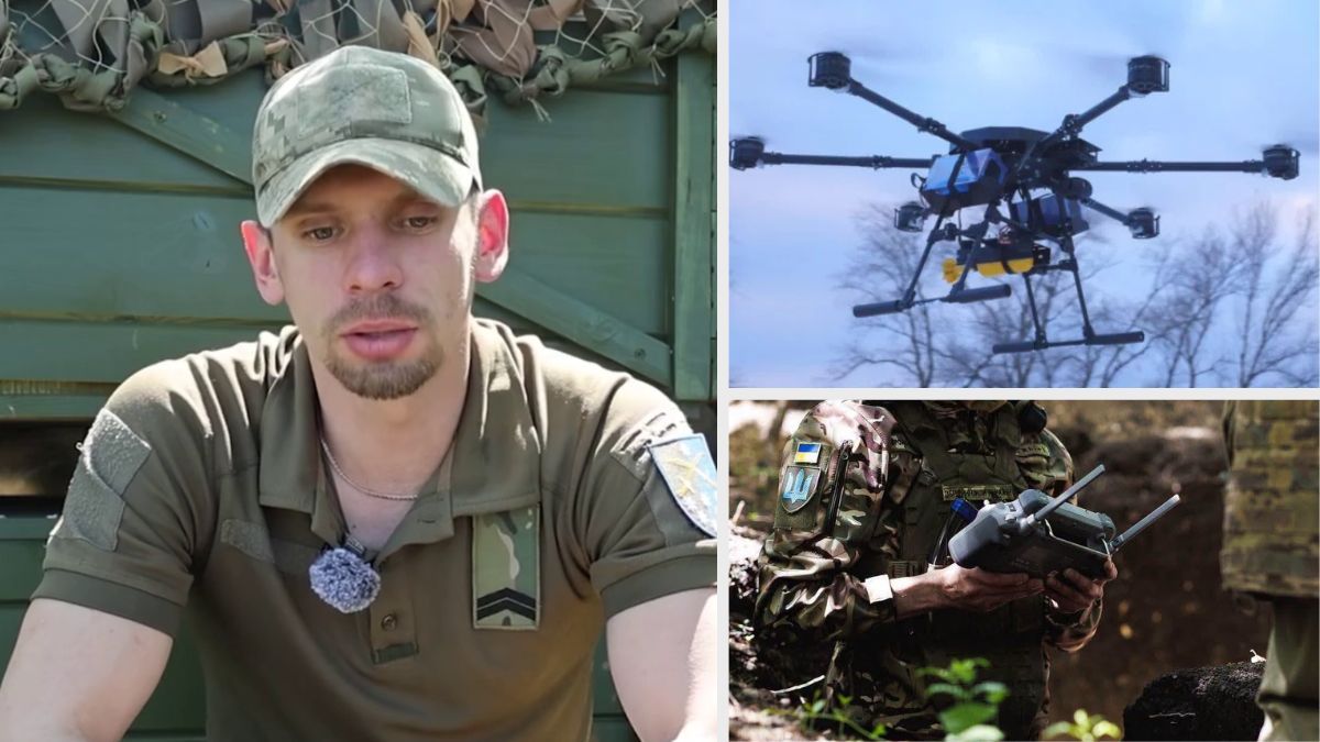 "Це дуже красива, гарна робота": доброволець з Дніпра “Логан” розповів про свій шлях у війську та про скиди з "Вампіра"