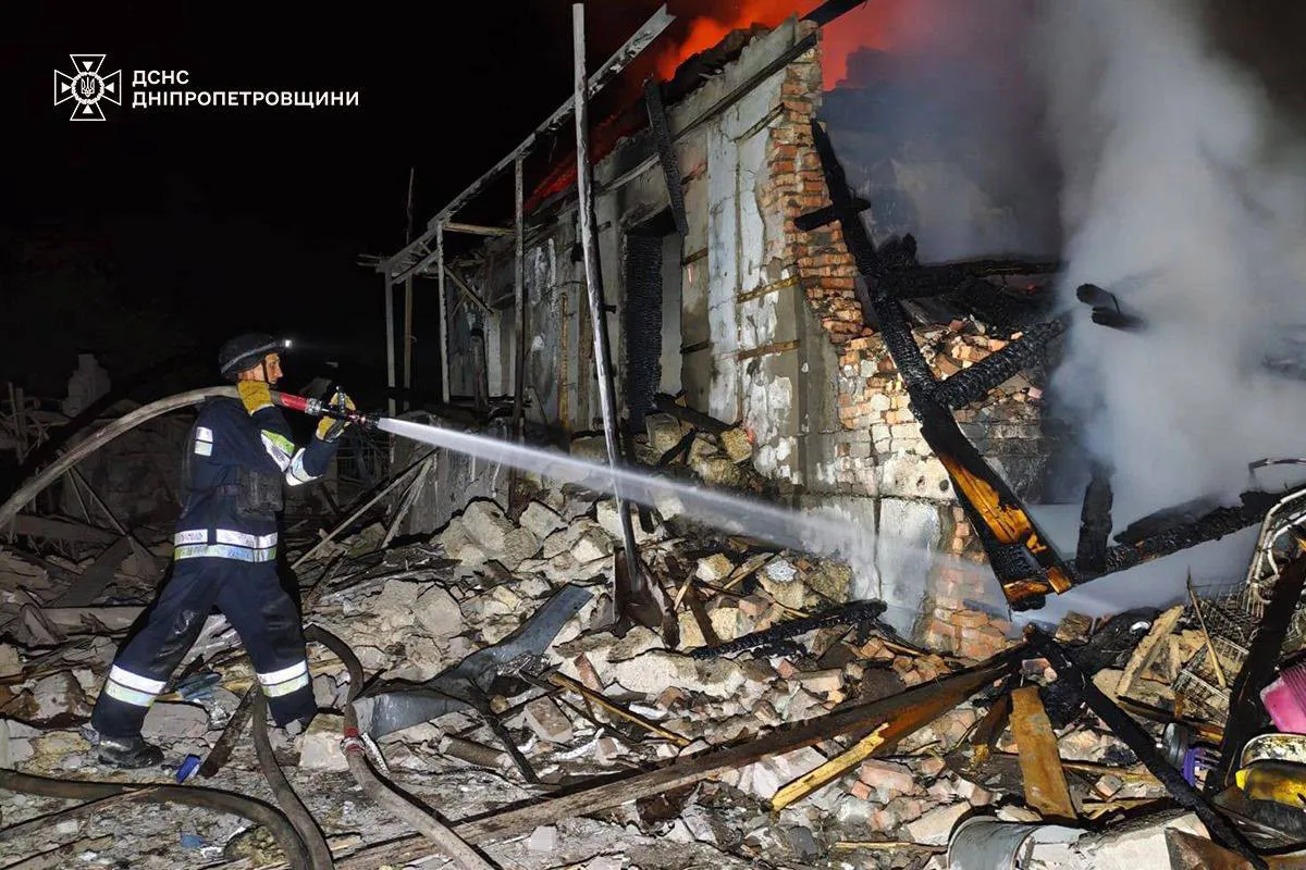Також по Васильківській громаді росіяни вдарили керованими авіабомбами (КАБами)