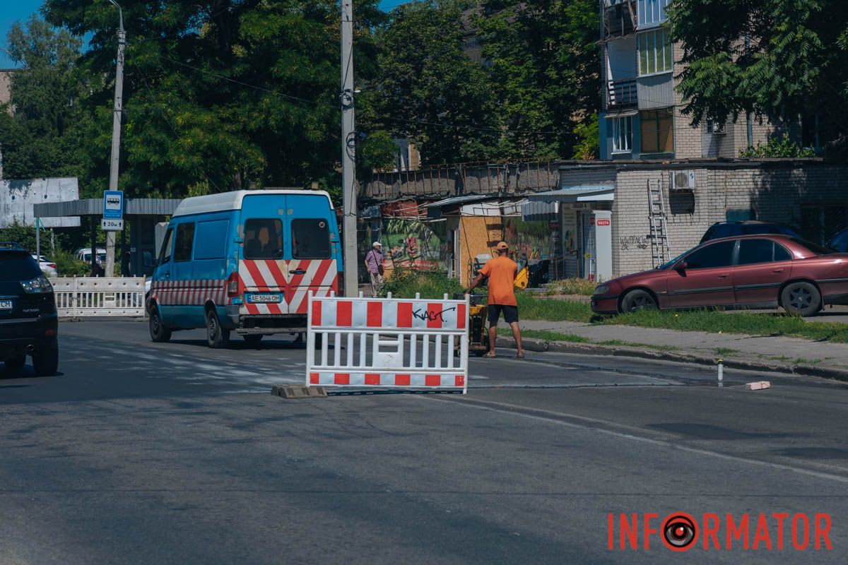 Йдеться про ділянку від вулиці Робочої до проспекту Металургів Йдеться про ділянку від вулиці Робочої до проспекту Металургів