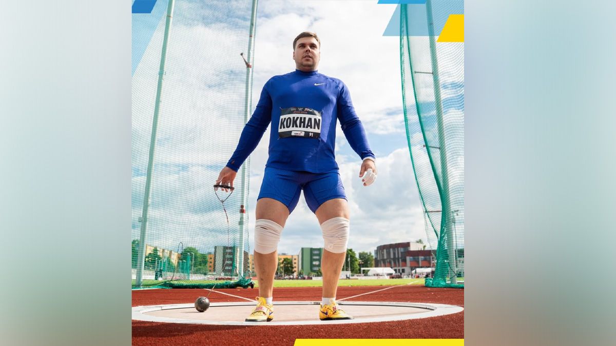 Метальник молота із Дніпра Михайло Кохан виборов “срібло” на змаганнях у Хорватії
