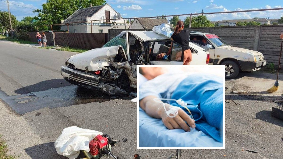 В Днепре на Моторной столкнулись Opel и Volkswagen: есть пострадавший