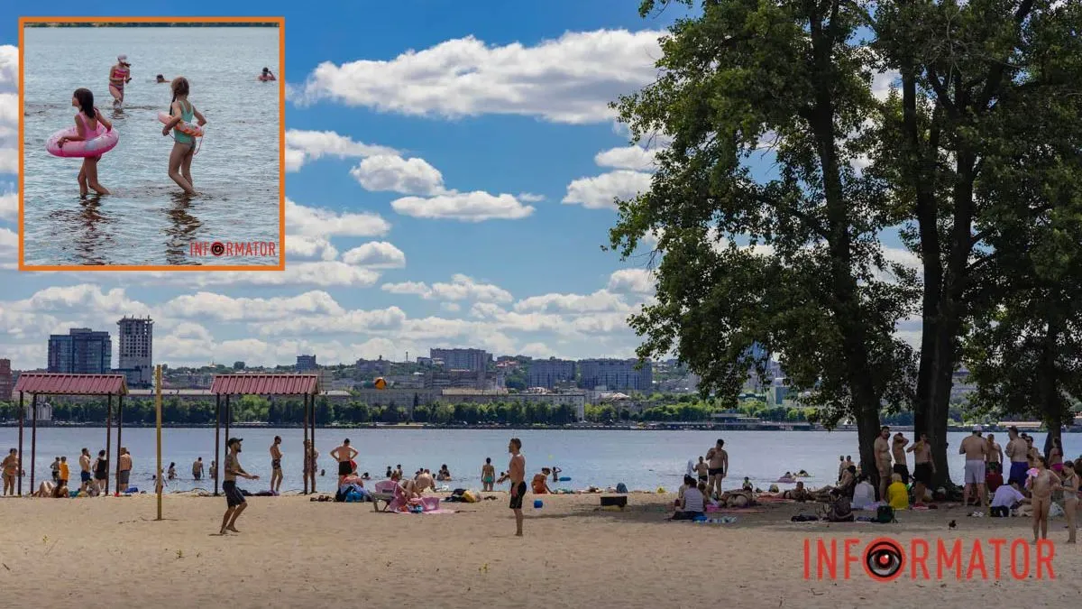 Спека у Дніпрі: у ДСНС розповіли правила поводження на воді та який одяг краще обирати дітям
