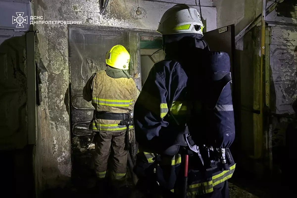 В ночь на 1 июля в Павлограде произошел пожар