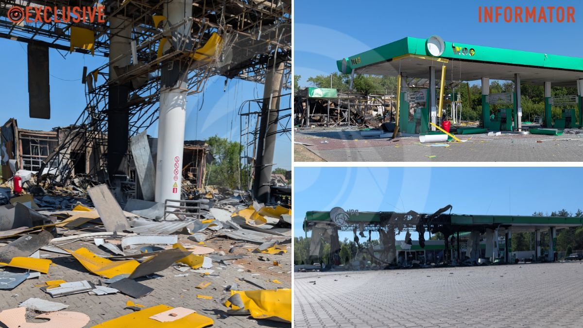 Ворог знищив одразу декілька АЗС у Дніпровському районі: що відбувається на місцях ударів