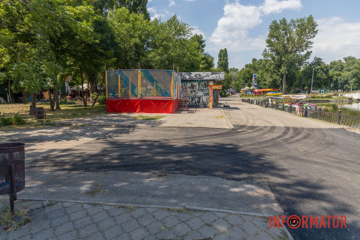 Стає безпечніше: у парку Глоби у Дніпрі ремонтують асфальтове покриття 19