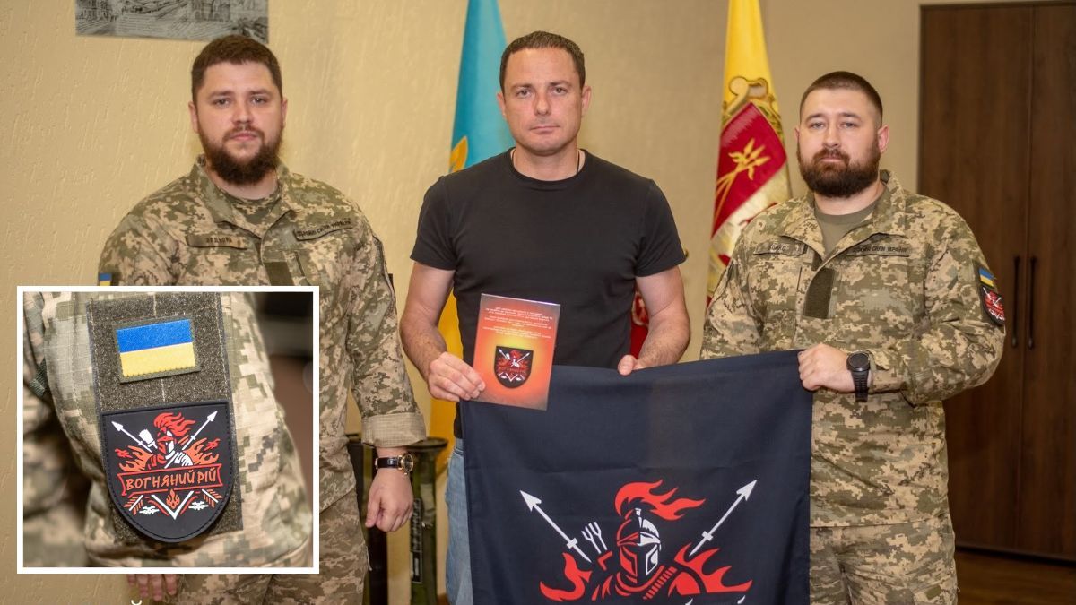 Мер Кам’янського провів робочу зустріч із керівництвом підрозділу “Вогняний рій” 43-ї ОМБр