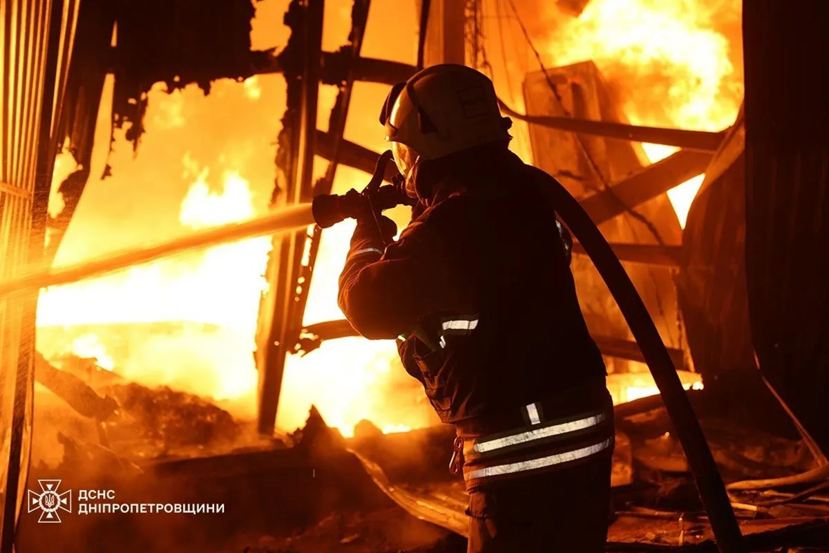 На місці працювали працівники ДСНС