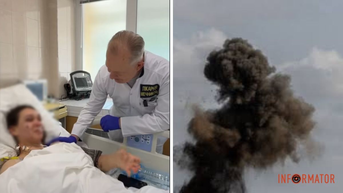 Осколки розірвали легеню, діафрагму та попали в печінку: у Дніпрі рятують 26-річну бойову медикиню