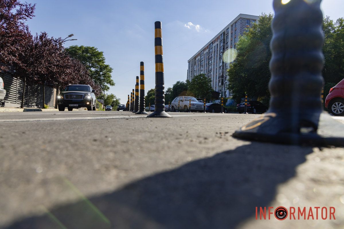 Новый островок безопасности: в Днепре на Лабораторной установили делиниаторы 7