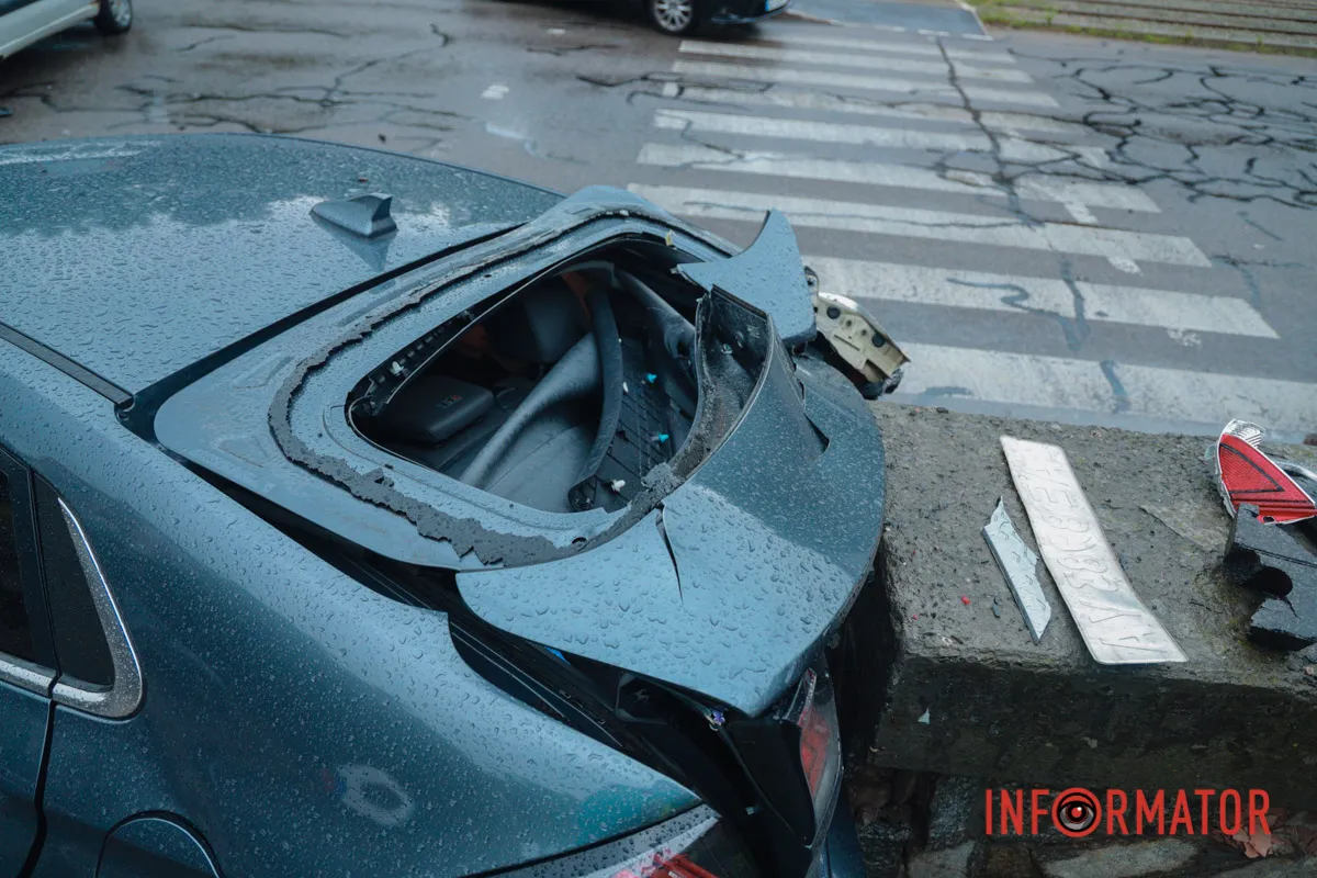 Аварія сталася біля пішоходного переходу