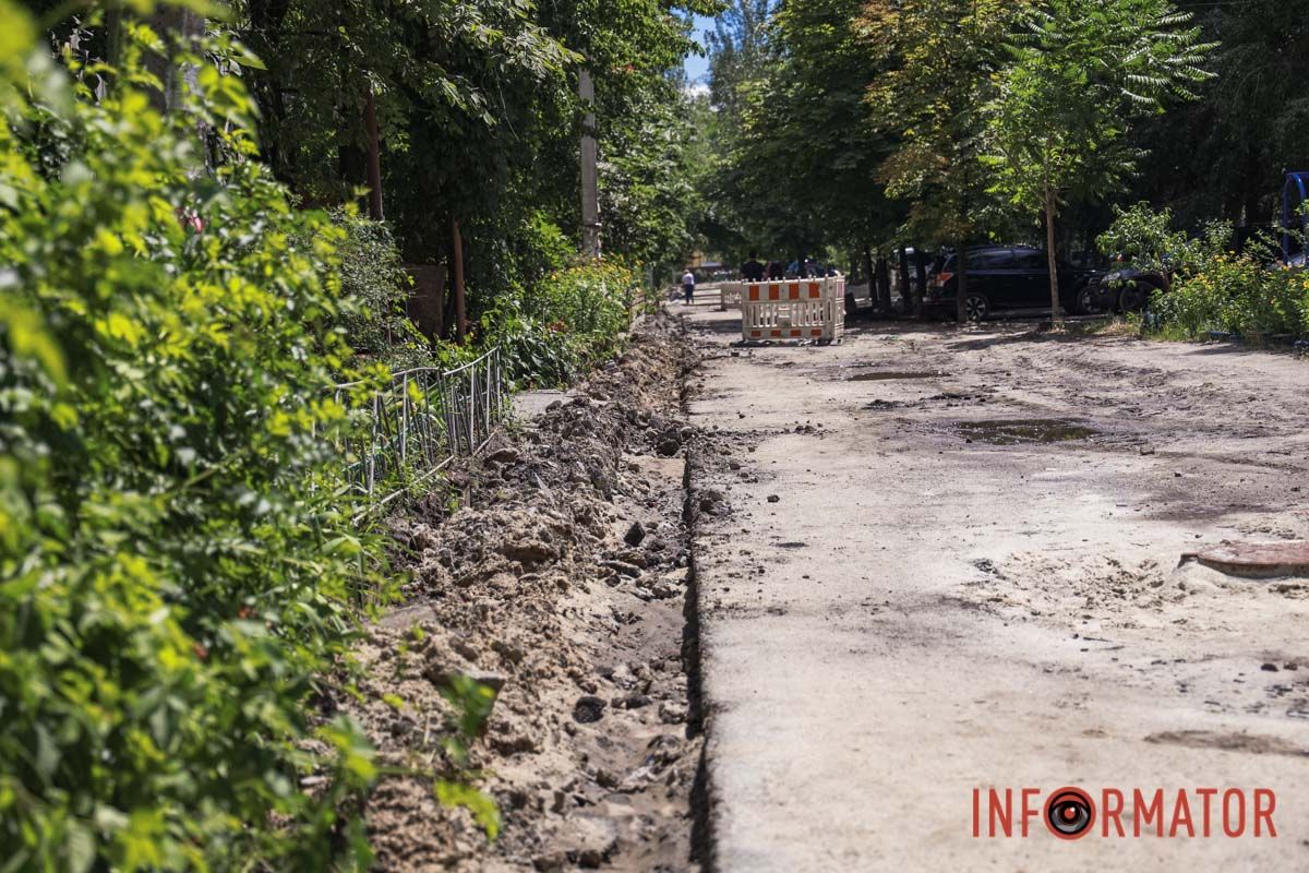Вирішили продовжити після 3-річної перерви: у Дніпрі на Олександра Данченка стартували ремонтні роботи 2