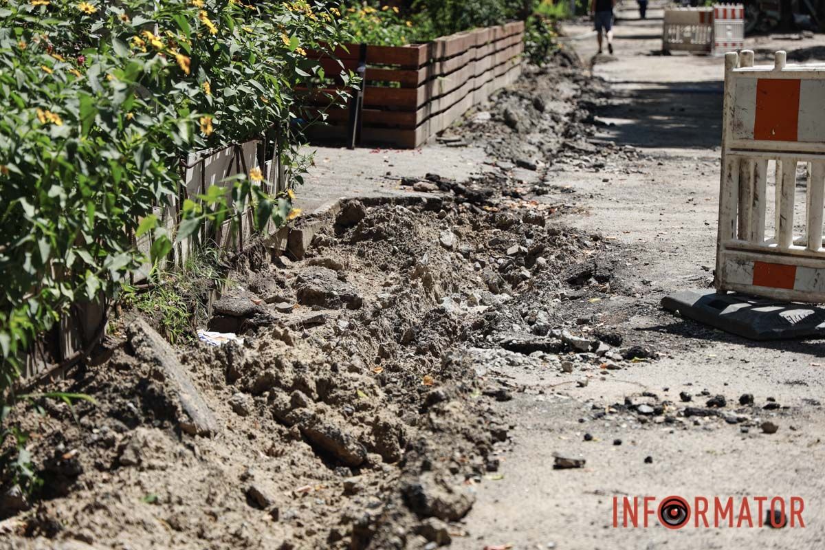 Вирішили продовжити після 3-річної перерви: у Дніпрі на Олександра Данченка стартували ремонтні роботи 8