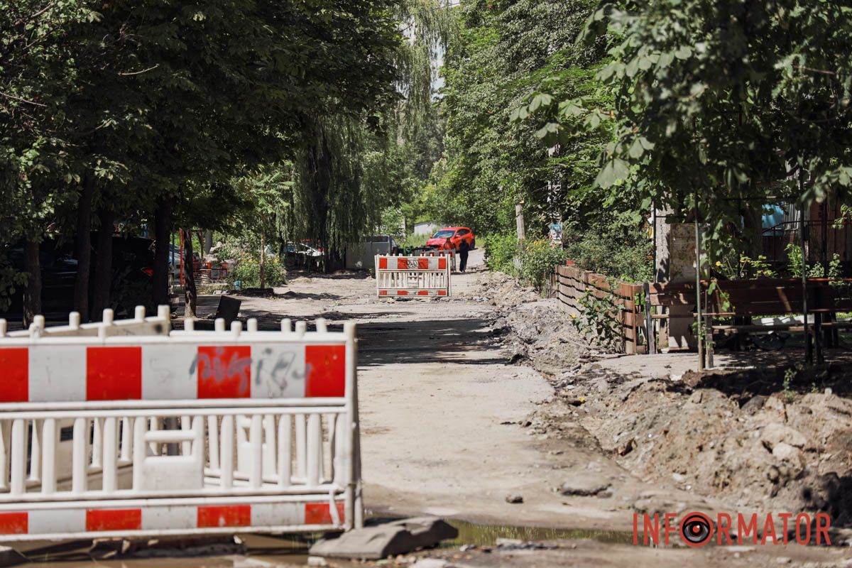 Вирішили продовжити після 3-річної перерви: у Дніпрі на Олександра Данченка стартували ремонтні роботи 11