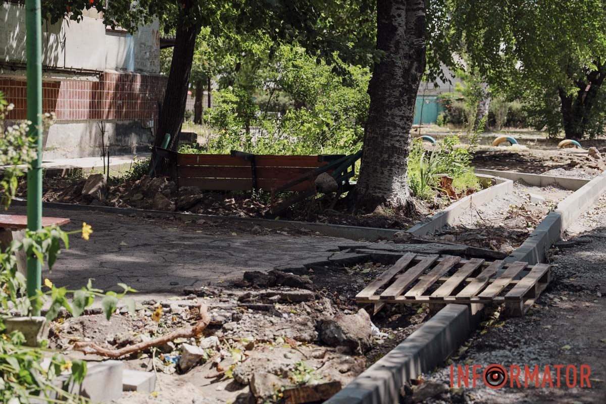 Вирішили продовжити після 3-річної перерви: у Дніпрі на Олександра Данченка стартували ремонтні роботи 14