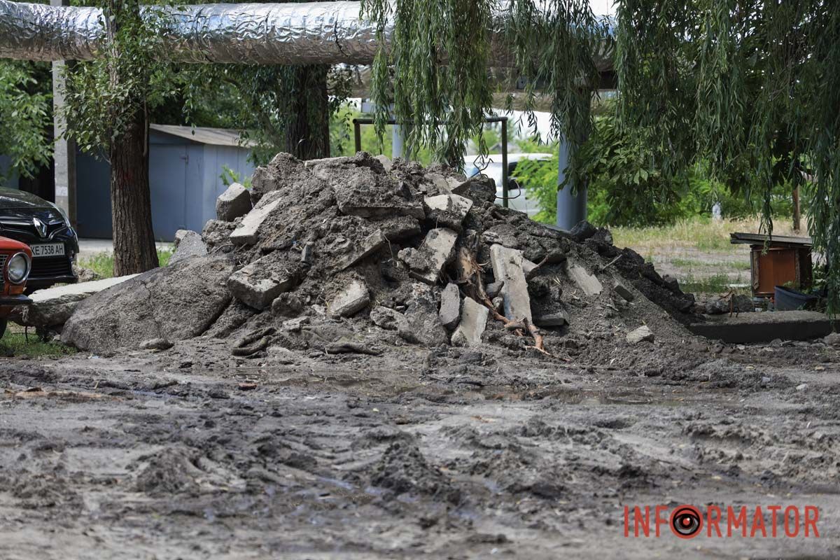 Вирішили продовжити після 3-річної перерви: у Дніпрі на Олександра Данченка стартували ремонтні роботи 34