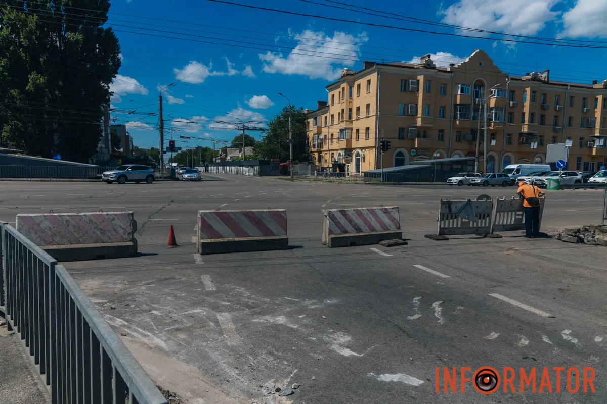 У Дніпрі перекрили вулицю Калинову
