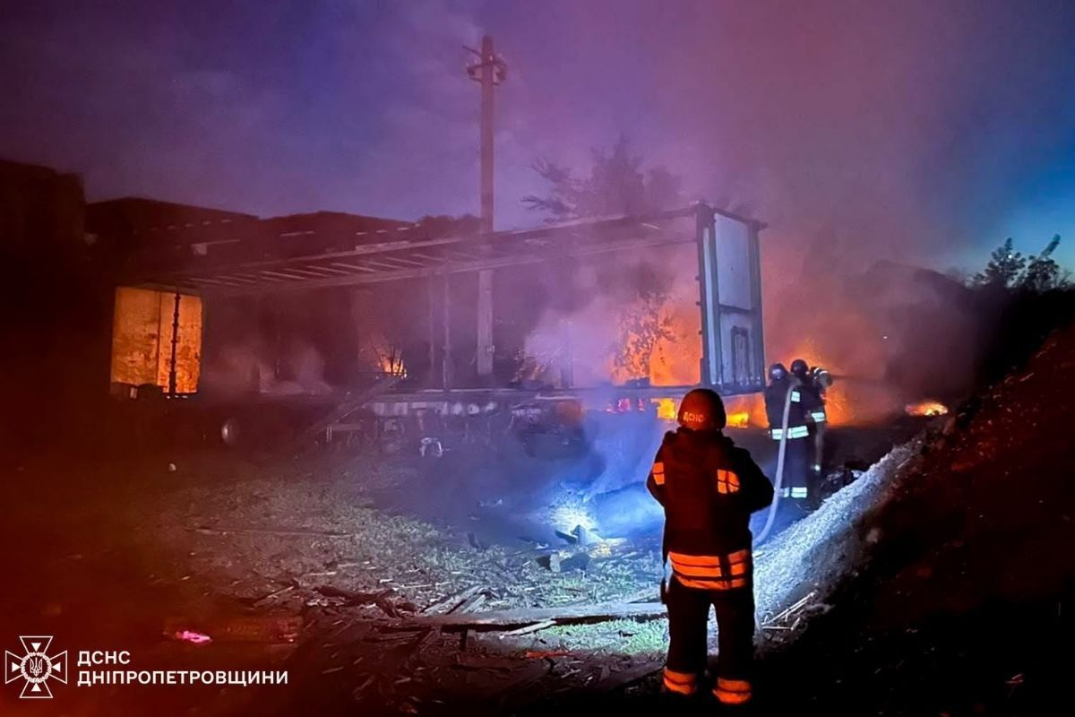 В Синельниковском районе враг бил по Синельниковому, Украинскому и Петропавловскому сообществам
