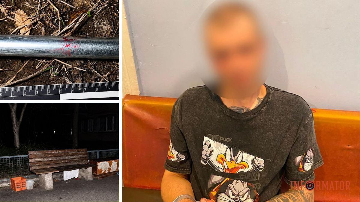 Вдарив палицею по голові та вкрав прикрасу: у Дніпрі затримали 34-річного чоловіка
