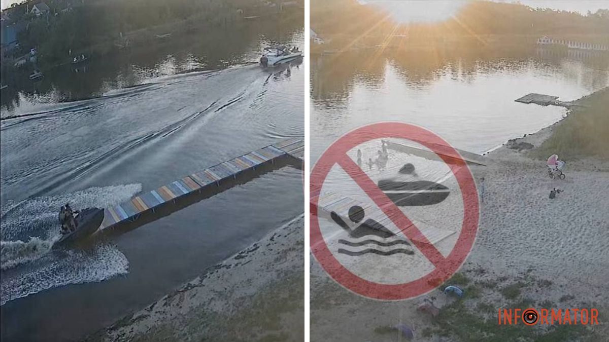 У Самару водний скутер ледь не в’їхав у людей на пляжі: від трагедії врятував місток