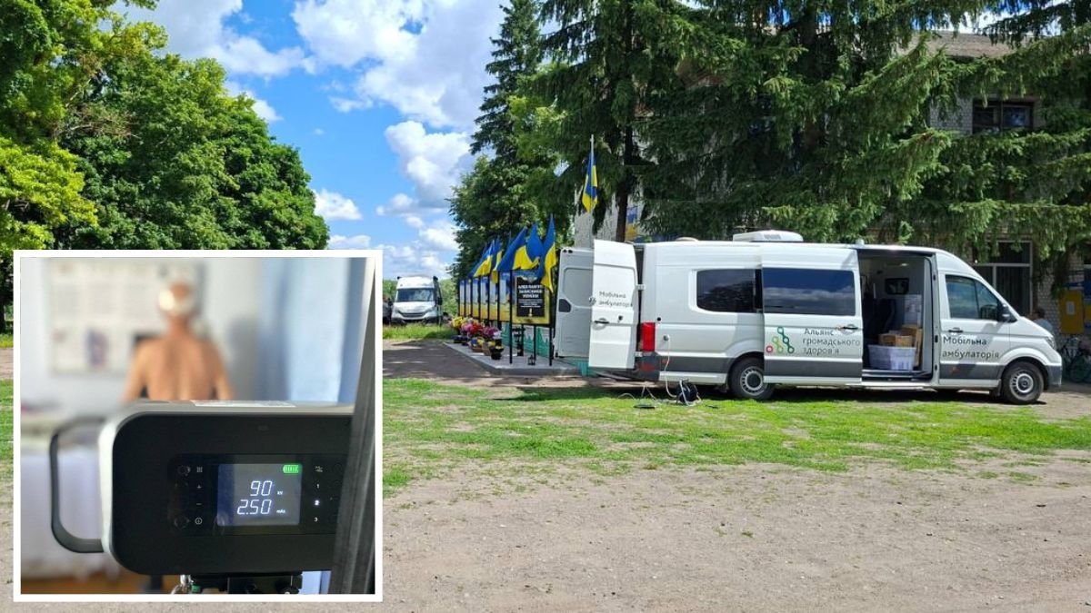 Мобільні клініки надали медичну допомогу 1 415 жителям Дніпропетровської області