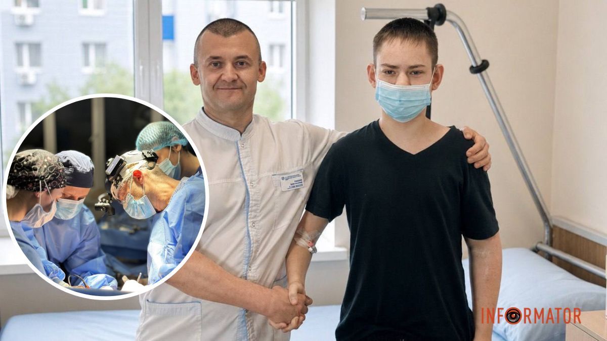 Виконали операцію попри блекаут: медики Дніпра та Запоріжжя пересадили 17-річному хлопцю нову нирку