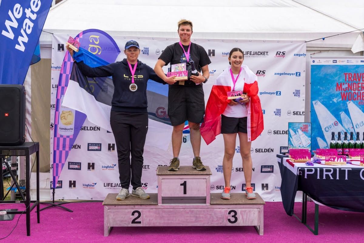 Втретє поспіль дніпровська спорстменка Софія Науменко виграла чемпіонат Європи з вітрильного спорту в класі яхт RS Aero 6
